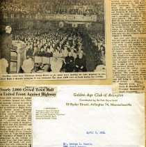 Scrapbook #2 George Harris, selectman