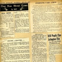 Scrapbook #2 George Harris, selectman