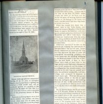 Baptist Church Burned, p 1