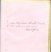 Scrapbook Album of Remembrances