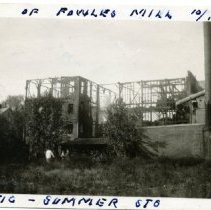 Ruins of Fowles Mill 10/12, 1928 - Mystic- Summer Sts