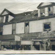 Crescent Hall Building Fire, Jan 25, 1926, Mass Ave and Park Ave