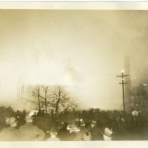 Metropolitan Ice Houses Fire, Linwood St - Loss $115,000. Apr 6, 1930