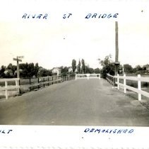 River St Bridge, built , demolished