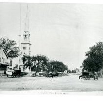 Massachusetts Ave. & Pleasant St. looking west