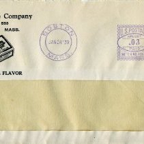 Envelope from 1939