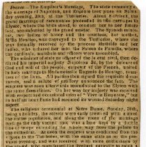 Marriage of Napoleon 3rd