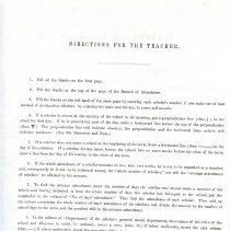 School Register for the South West District, West Cambridge