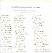 School Register for the South West District, West Cambridge