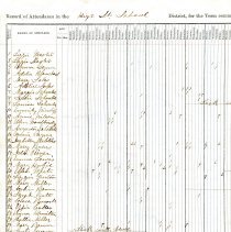 School Register for the South West District, West Cambridge