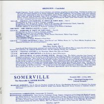 Arlington events, concluded