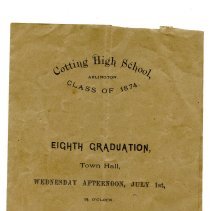 Announcement, Graduation