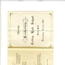 Announcement, Graduation