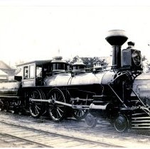 Locomotive near Water Street