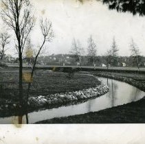 Mill Brook and Reservoir (in distance)