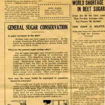 General Sugar Conservation