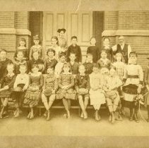 Class Potrait of Unidentified Elementary School Class