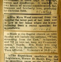 Articles on Baptist Church