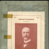 Quarter-Centennial of Charles H. Watson, cover