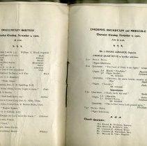 Program - Dedication Week Arlington Baptist Church - p 3-4