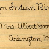 Early Collection Display Tag