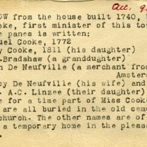 Early Collection Display Tag