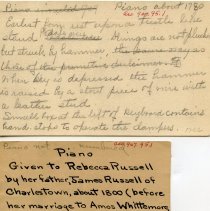 Early Collection Display Tags