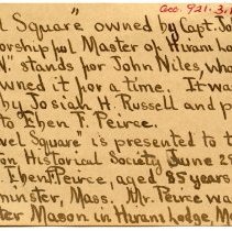 Early Collection Display Tag