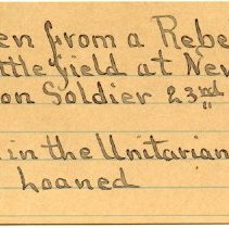 Early Collection Tag