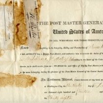 Top left corner of document