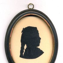 Silhouette of Mrs. Charles H. Gannett