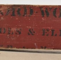 Detail - Writing on cover