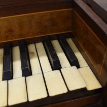 Detail - Top octave with depressed key