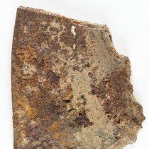 Side with orange flakes