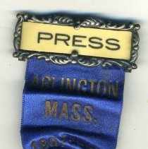 front of ribbon
