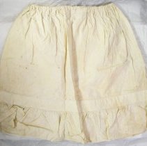 Front of skirt