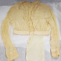 Front of bodice and additional fabric