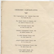 Arlington Centennial Union Service of Arlington Churches