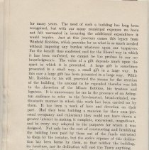 Dedicaton of Robbins Memorial Town Hall