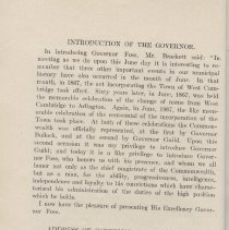 Dedicaton of Robbins Memorial Town Hall