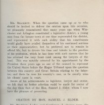 Dedicaton of Robbins Memorial Town Hall