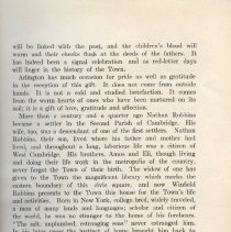 Dedicaton of Robbins Memorial Town Hall