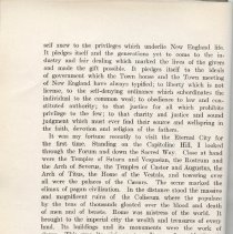 Dedicaton of Robbins Memorial Town Hall