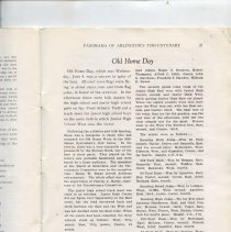 A Panorama of Arlington's Tercentenary