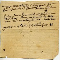 1775 Deaths, including Concord Battle