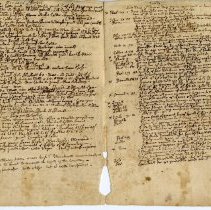 1770: Church service notes?, Political comments, Scripture readings