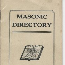 Gaylord Masonic Directory 1908