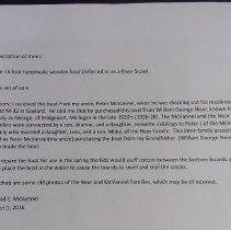 16' wooden boat McVannel