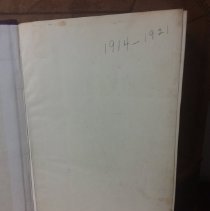 Gaylord Board of Education Minutes 1914-1921