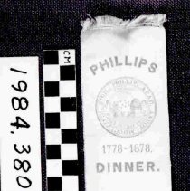 Ribbon, Commemorative